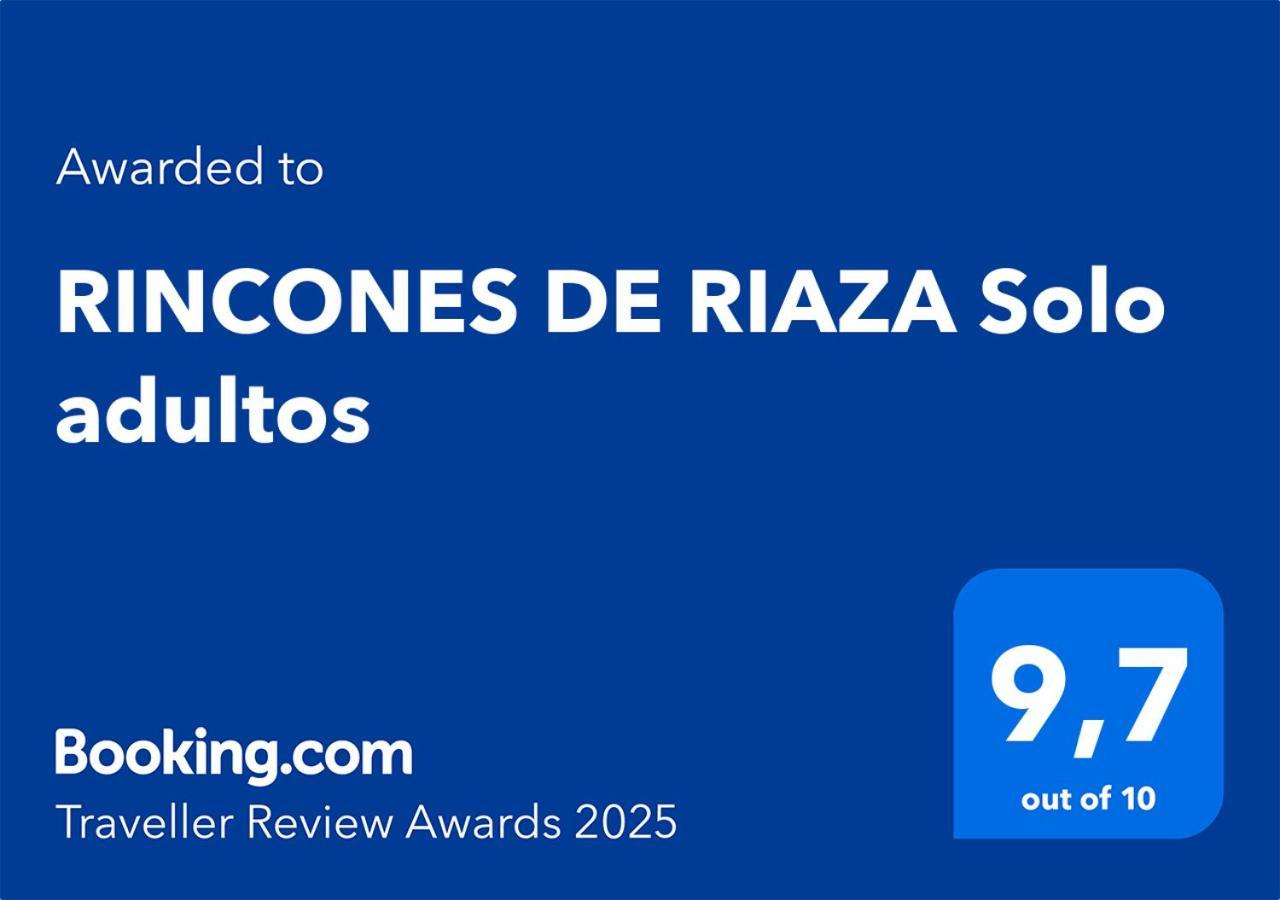 Rincones De Riaza Solo Adultos Vendégház Kültér fotó
